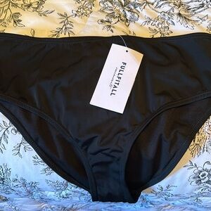 Size 10 black swimsuit bottom new with tags